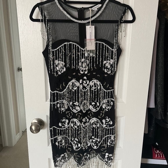 Sequin fringe dress NWT - Picture 1 of 5